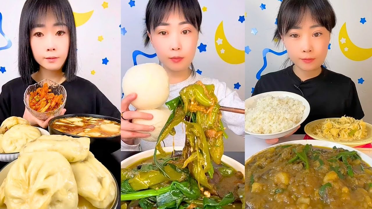 Homemade Chinese Food ASMR Eating Sounds #69