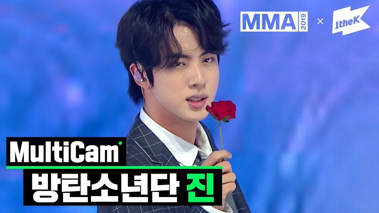 [MMA 2019] 방탄소년단 진(BTS JIN) _ 상남자(Boy In Luv) + 작은 것들을 위한 시 (Boy With Luv) | MultiCam