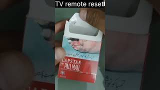 TV remote reset #viral #youtubeshorts #123