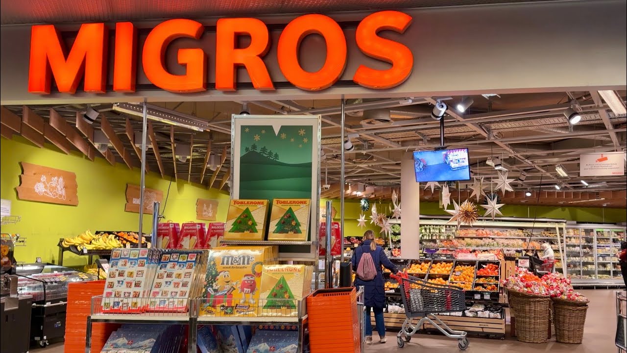 Food Prices in Migros🇨🇭Swiss Supermarket || Shopping || Travel Guide 