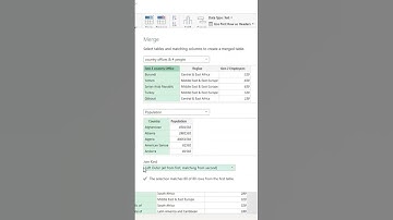 How to Merge Different Sheet with Power Query #powerqueryeditor #powerquery #excel #mergedata