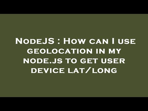 NodeJS : How