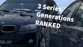 Ranking Every BMW 3 Series Generation
