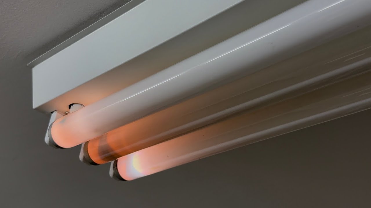 3X EOL T12 40W 1989 Sylvania / 1990 Philips / 1991 Osram