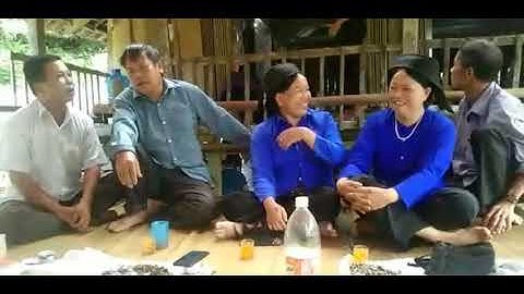 Các Anh chi hát sli trong ngày cưới Nùng Bình Gia