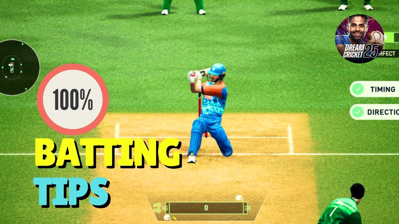 “How to Hit Six on Every Ball in Dream Cricket 25 | Batting Trick & Tips