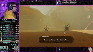 Breath of the Wild All Dungeons Speedrun on Switch 2
