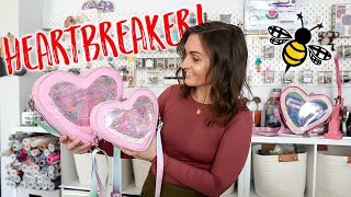 The Sweetest Bag With A Clear Glitter Window! Let's Make The Heartbreaker From K.Azcona Designs!