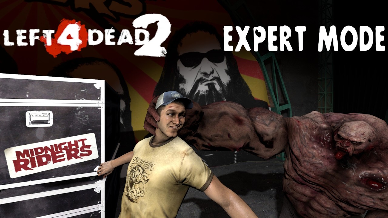 Beating Dark Carnival On Expert with Bots - Left 4 Dead 2