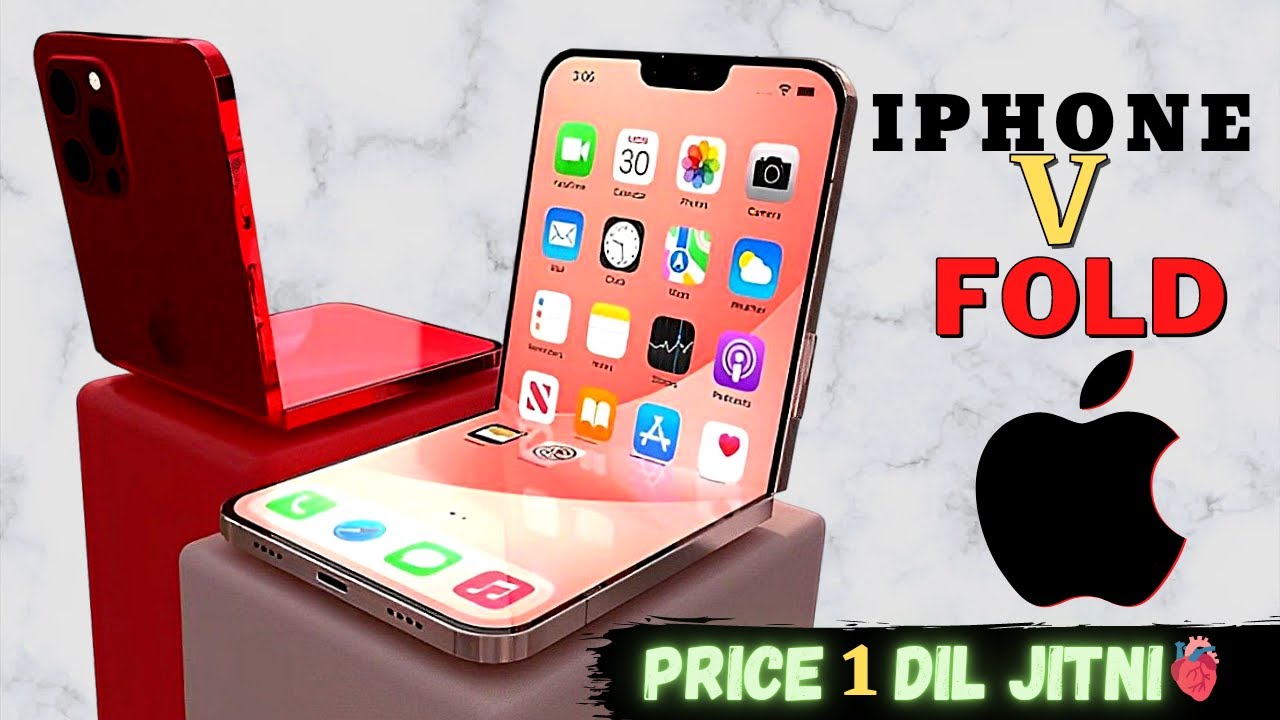 iPhone Fold | iPhone First Folding Phone | iPhone V But Price 😳