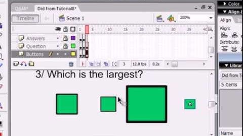 Flash Tutorial 8A More Ways To Make Test Questions