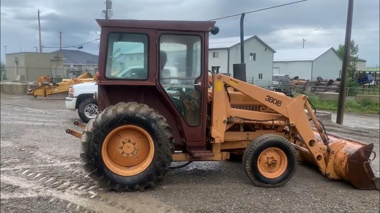 Case 380B tractor YouTube