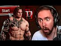 Asmongold plays diablo 4 for the first time