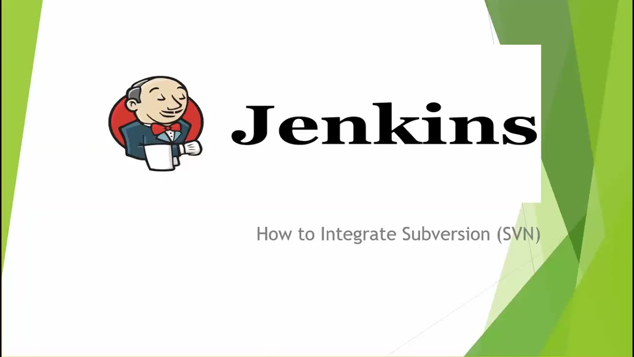 Jenkins With Svn