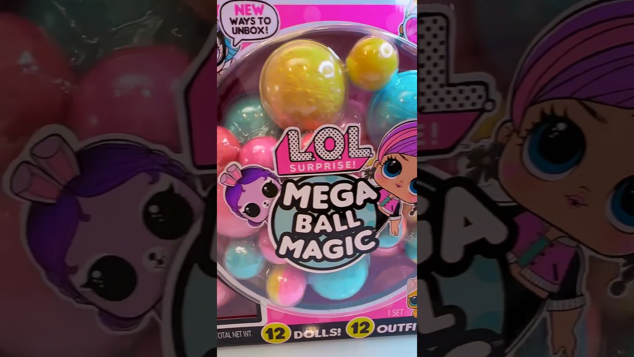 ASMR] 60+ LOL Surprise Mega Ball Magic with 12 Collectible #Dolls  #Satisfying Unboxing NO Talking 