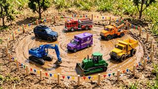 Ultimate Mud Challenge Toy Trucks Construction Vehicles Building Adventure!