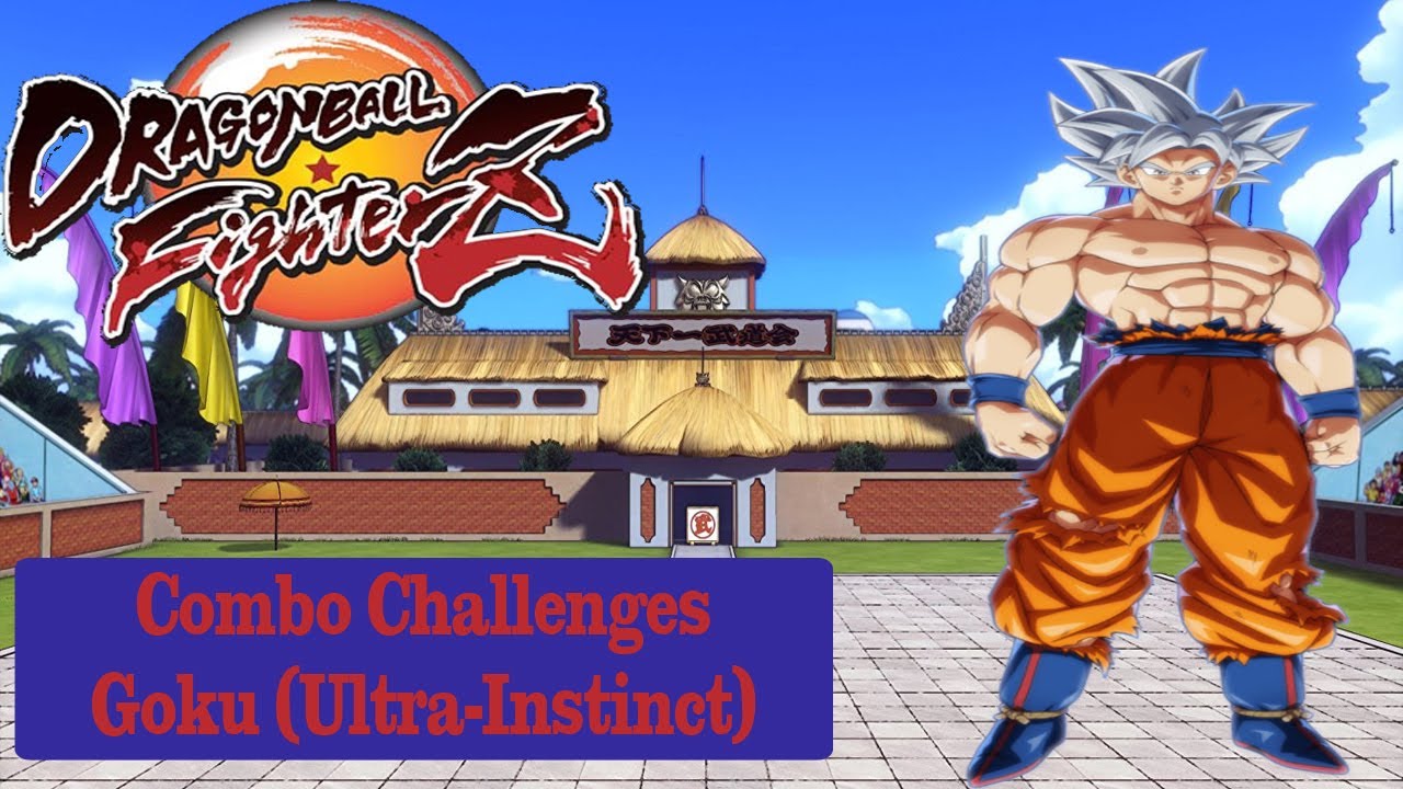 Dragon Ball FighterZ - Ultra Instinct Goku Gameplay #4 + Combo Challenges @  ᵁᴴᴰ ✓ 