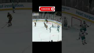 Pastrnak goal vs Sharks