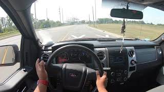 2014 f150 XLT Coyote 5.0 POV DRIVE!!!!!!