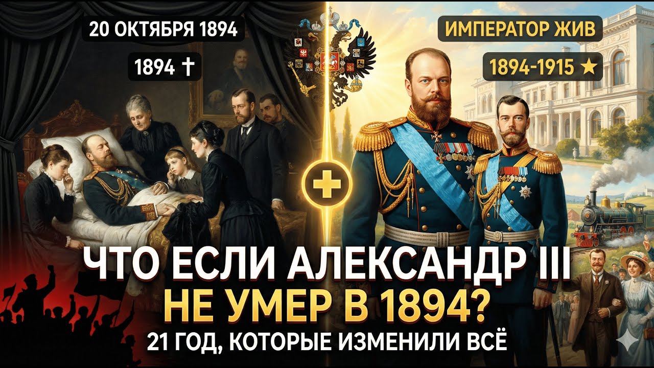 Что если бы Александр III НЕ УМЕР в 1894 году? Россия без революции