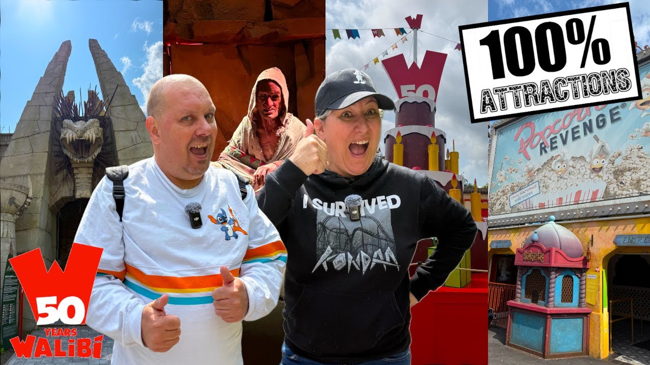 JOURNEE 100 % ATTRACTIONS A WALIBI BELGIUM