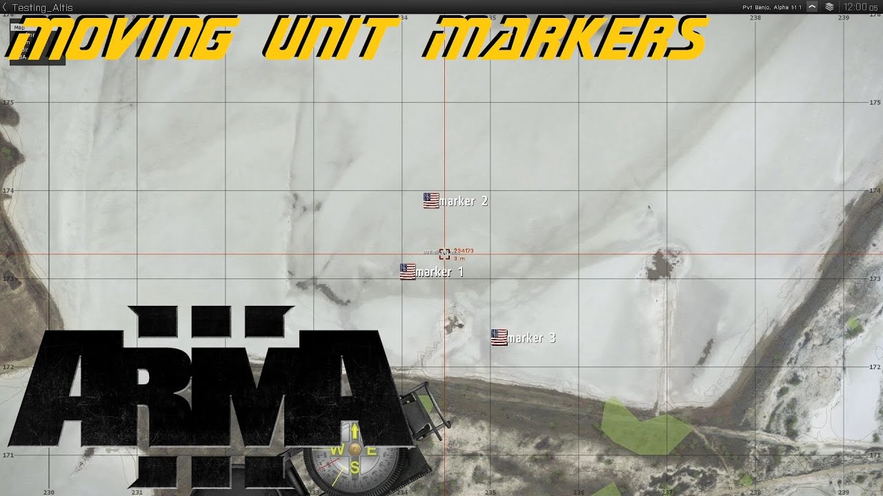 ARMA 3 Editor - Unit markers script - YouTube