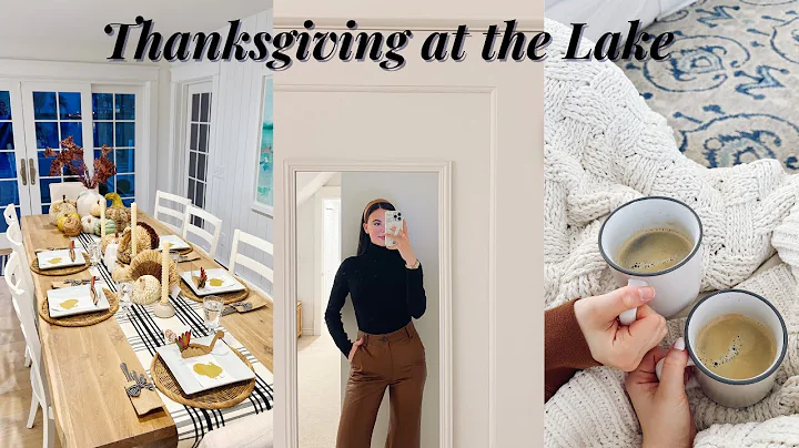 VLOG | Thanksgiving at the lake with my family