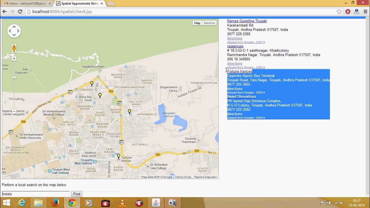 Spatial Approximate String Search IEEE Data Mining 2013 Project