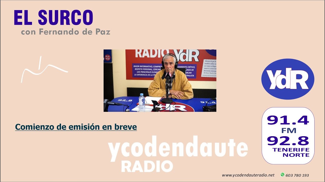 23.07.2025 EL SURCO... con Fernando de Paz