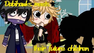 Dabihawks meets their future children💜💛 ||ORIGINAL IDEA|| (read desc.) 𝓶𝓪𝓭𝓮 𝓫𝔂: •L i b e r t y•