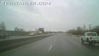 REI Denver to REI Boulder timelapse
