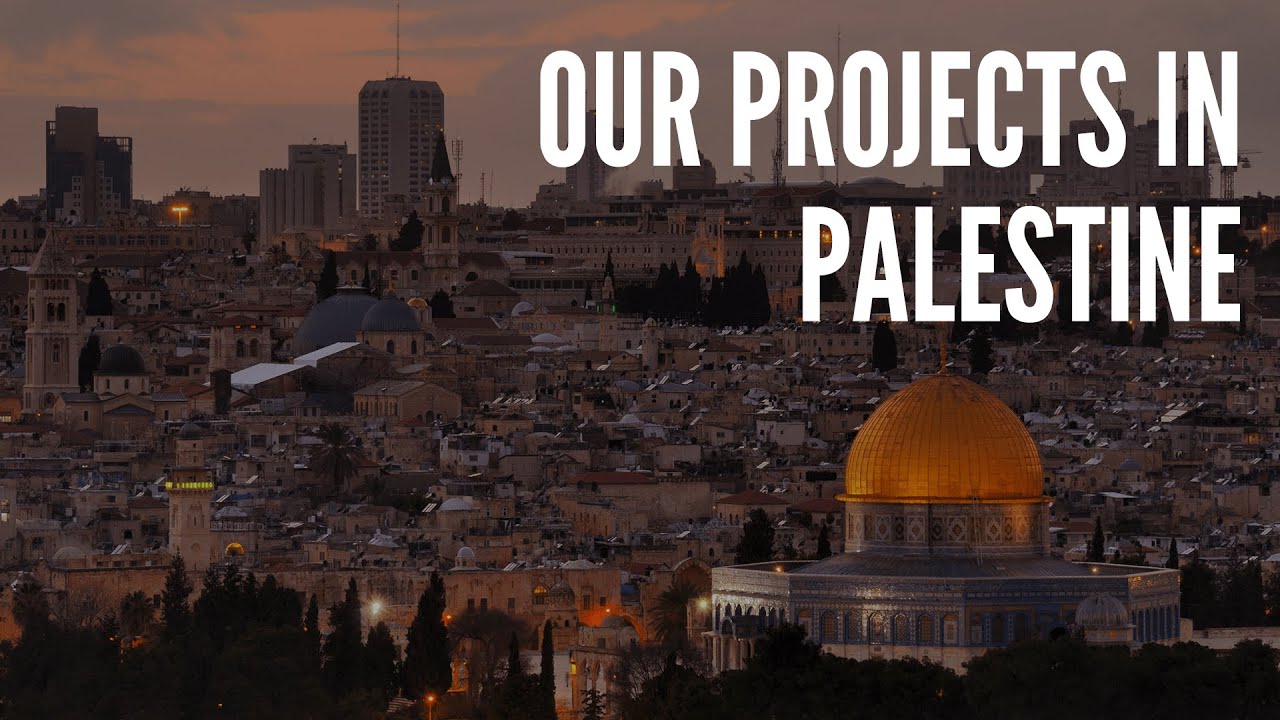 Reviewing our projects in Palestine