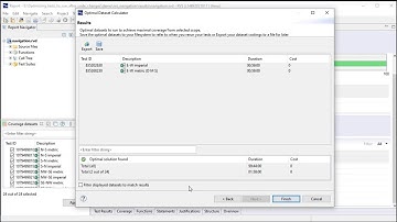 Optimizing tests to run after code changes with RVS