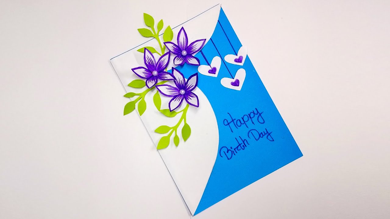 Birthday Greeting Cards Latest Design Handmade || How to Make Birthday ...