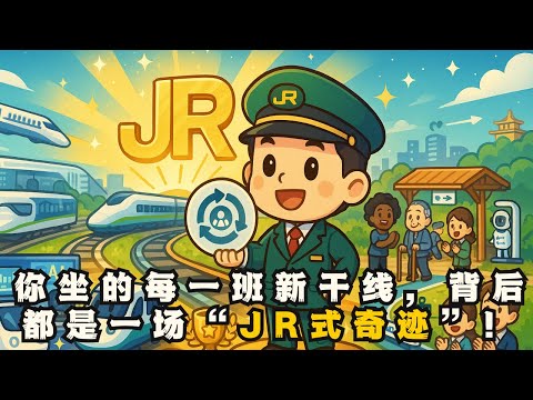 日本JR从破产国铁，到世界最强铁路！日本JR是怎么做到的？
