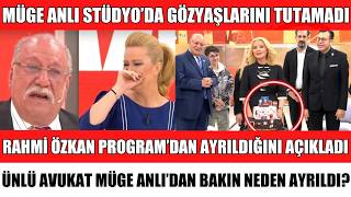 ÜNLÜ AVUKAT RAHMİ ÖZKAN MÜGE ANLI'DAN NEDEN AYRILDI? HASTALIĞINI İLK KEZ BÖYLE AÇIKLADI EMEKLİ OLDU