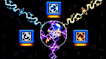 New Elemental Shield System - Sonic Into Cyberspace fan game devlog