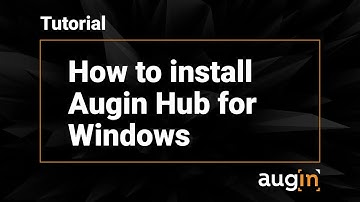 How to install Augin Hub for Windows