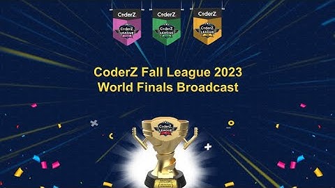 CoderZ Fall League Broadcast 2023
