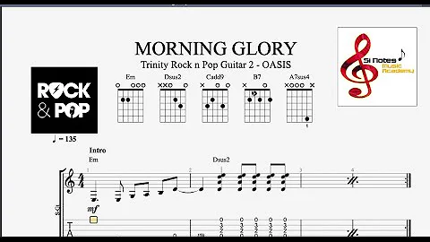 Morning Glory - Trinity Rock n Pop Guitar - Grade 2 - w Demo Track