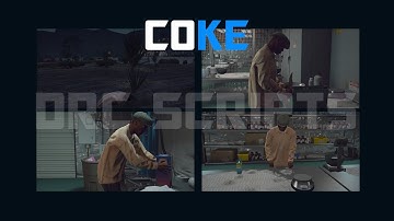 [ESX, QB] FIVEM ADVANCED REALISTIC DRUGS SCRIPTS | COKE PREVIEW | TEBEX!
