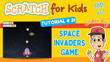 Scratch Tutorial # 21 | Space Invader Game | Coding for Kids(Hindi/Urdu) #scratch #kids #urdu #hindi