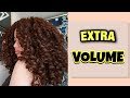 CURLY HAIR ROUTINE FOR EXTRA VOLUME | TIPS FOR BIG BOUNCY & DEFINED CURLS (2c/3a/3b curls)
