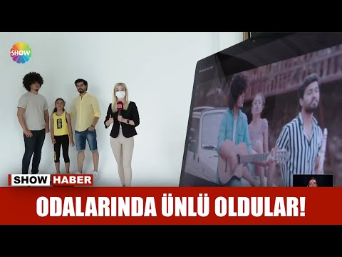 Odalarında ünlü oldular!