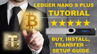LEDGER NANO S PLUS TUTORIAL ⭐️ BUY, INSTALL, TRANSFER - SETUP GUIDE