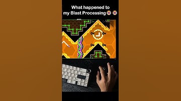 Blast Processing but... 😳😳 Geometry Dash #shorts