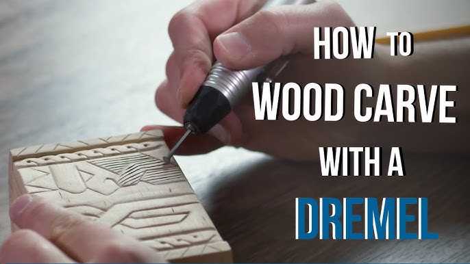 How to Wood Carve/Power Carve With Any Rotary Tool 