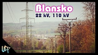 PYLONS BLANSKO | 22kv, 110kV