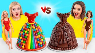Doll Cake Decoration Challenge | Funny Food Situations by Multi DO Girls