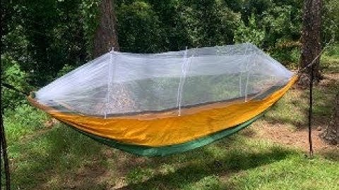 Ryno Tuff Camping Hammock with Mosquito Net And Rain Fly